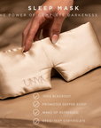 Latte Silk Sleep Mask
